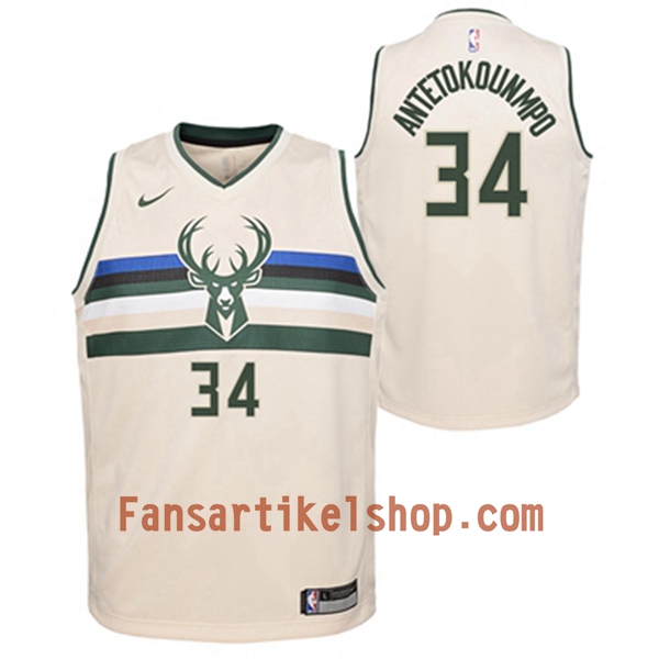 NBA Milwaukee Bucks Trikot Giannis Antetokounmpo 34 Nike City Edition Swingman - Herren NBA Milwaukee Bucks Trikot Giannis Antetokounmpo 34 Nike City Edition Swingman - Herren